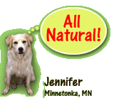 Jennifer loves Kookies all natural gourmet dog treats
